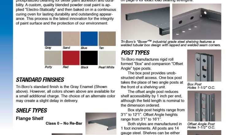 Steel Shelving Triboro | Storage & Handling