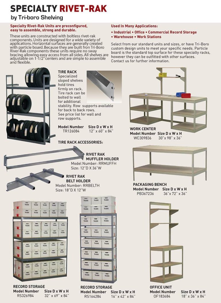 Shelving Storage & Handling